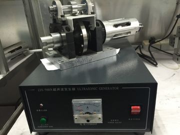 Máquina ultrassônica da selagem da tela 35khz, máquina de costura ultrassônica com roda Titanium