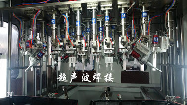 Máquina de soldadura ultrassônica do ponto do grande algodão à prova de som da produção com multi cabeça