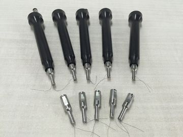 encaixotamento ultrassônico do fio 70Khz do chifre Titanium de Mattching dos smart card com furo de 0.m